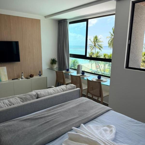 Studio Completo Beira Mar com Rooftop