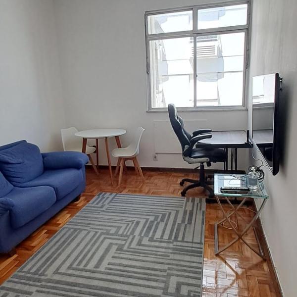 QUASE NO MAR - APARTAMENTO QUARTO E SALA NO Leblon-RJ