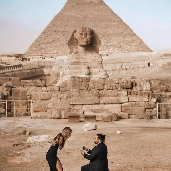 Fantastic pyramids view、カイロのホテル