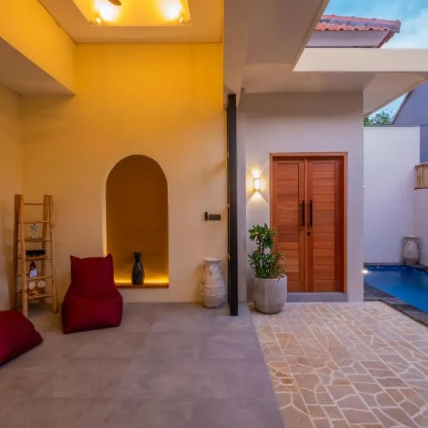 덴파사르에 위치한 호텔 One Bed Room with Liv room- close to beach - restaurant