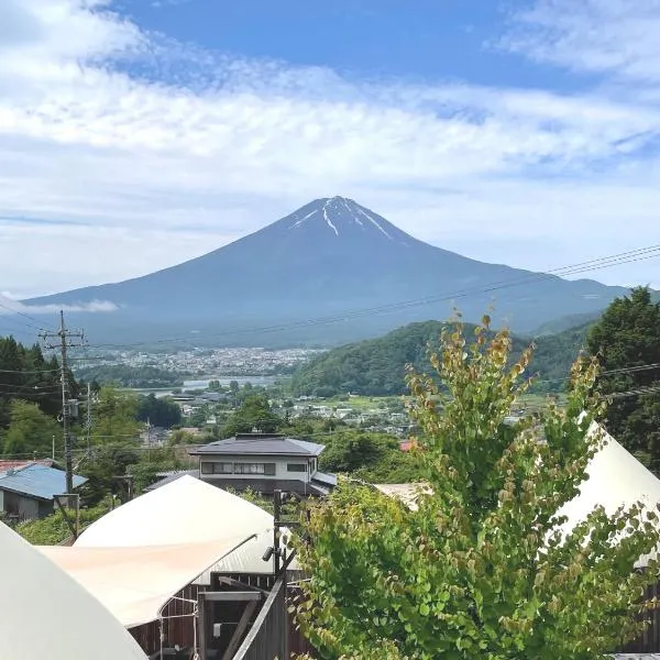 Dot Glamping 富士山, hotell sihtkohas Fujikawaguchiko