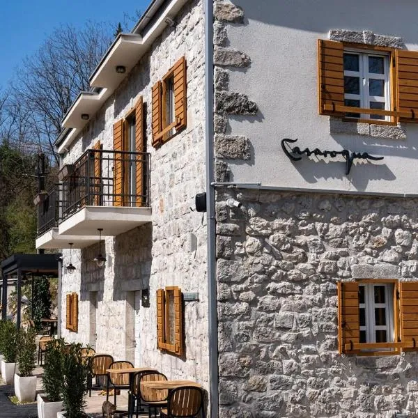 Casarogna Luxury Rooms, viešbutis mieste Cetinė