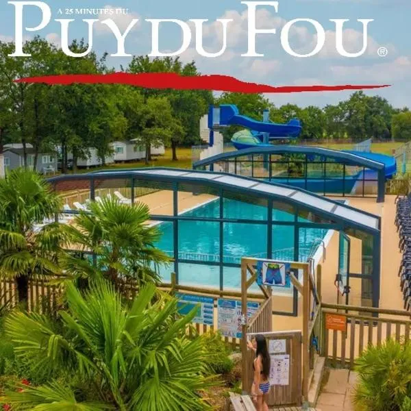 MH 2 ch 5 pers Cœur de Vendée Puy du Fou Helfest, hotel din La Boissière-de-Montaigu