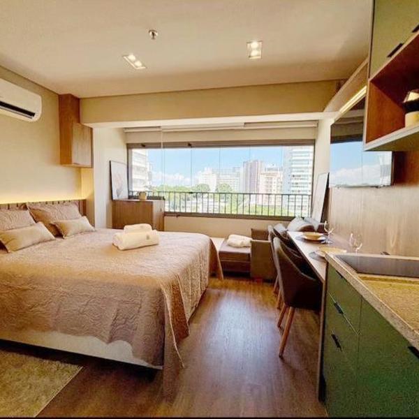 Studio Novo - Metro 3 min a pe - Expo Center Transamerica - VIBRA- Beyound Club - Club surf ondas realistas - Autodromo perto - SUHAI Music - Centro Empresarial