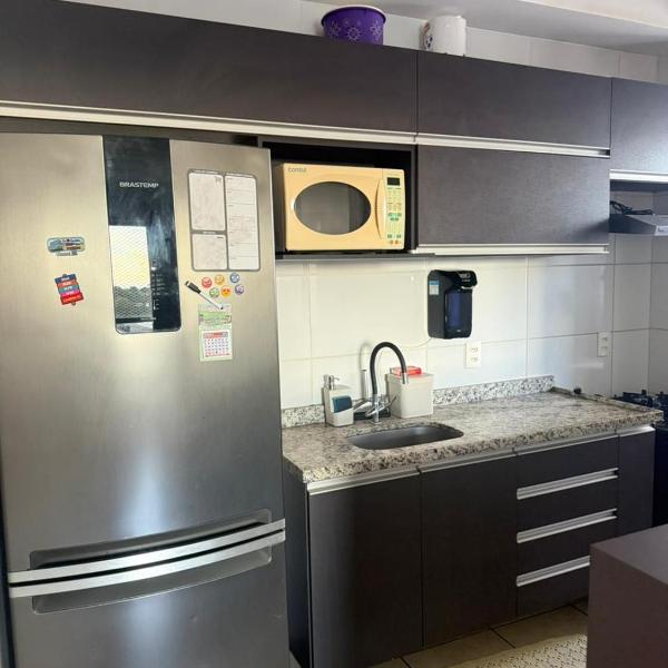 Apartamento totalmente equipado com ar condicionado e perto da UniBarretos