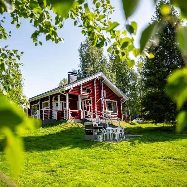 Lapin Villa Hiisi joen rannalla, готель у місті Рануа