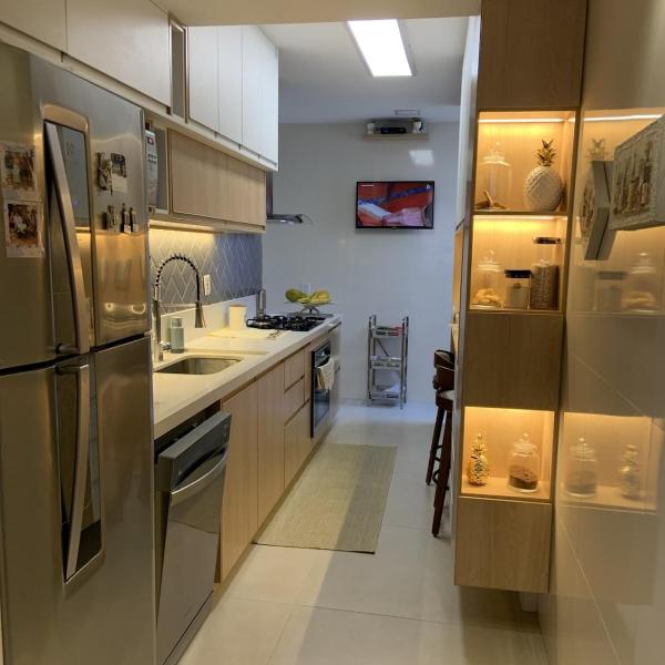 2 quartos sendo 1 suite, AC, Gar, 2 quadras da praia - Foto 4