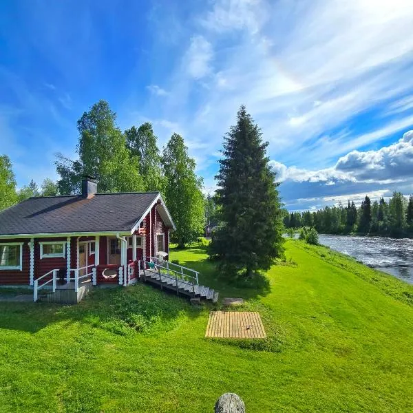 Lapin Villa Hiisi joen rannalla, viešbutis mieste Ranua