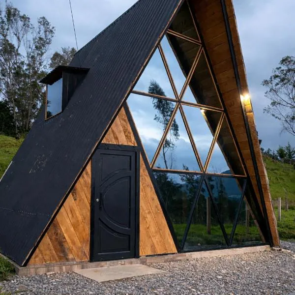 Chalet - Laguna de la Cocha, hotell i Pasto