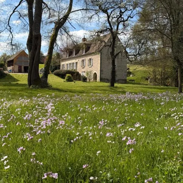 Moulin de Bas Couleur، فندق في Villedômer