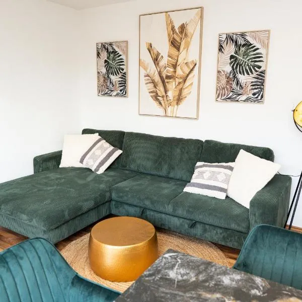 Zen Apartment - 3 rooms - 4 beds - balcony - kitchen - washing machine, hotel em Bremen