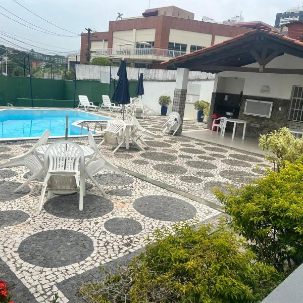 Apartamento em Salvador, Quartos com ar condicionados