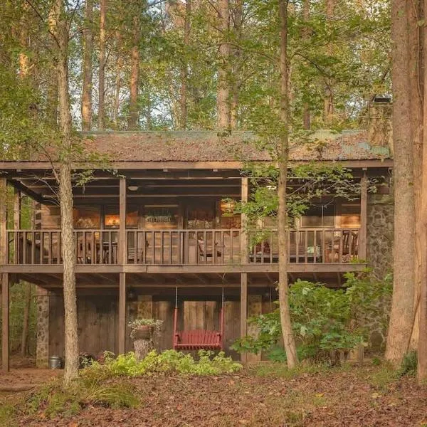 Viesnīca The Pines Riverside Log Cabin On The Ocoee pilsētā Ocoee