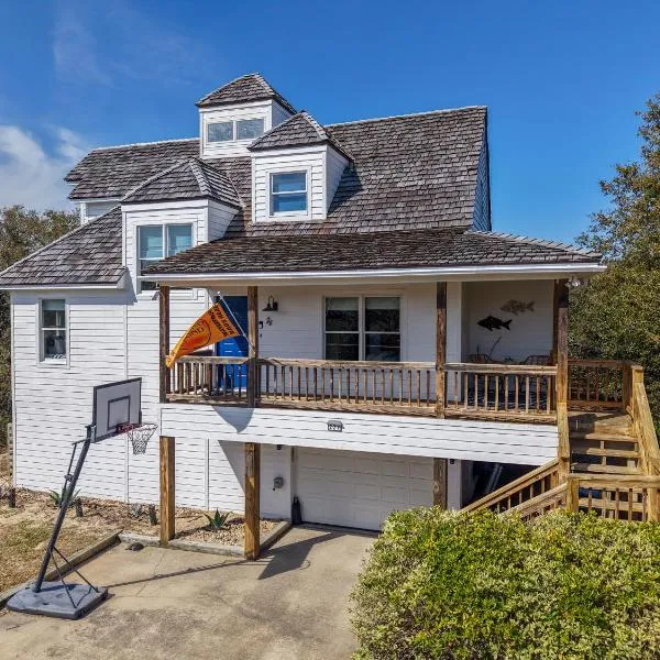 Waterfront luxury w-beach resort-pool-golf-tennis-fishing & views! – hotel w mieście Nags Head