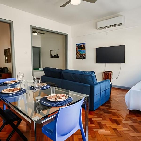Apartamento amplo e luminoso perto da praia
