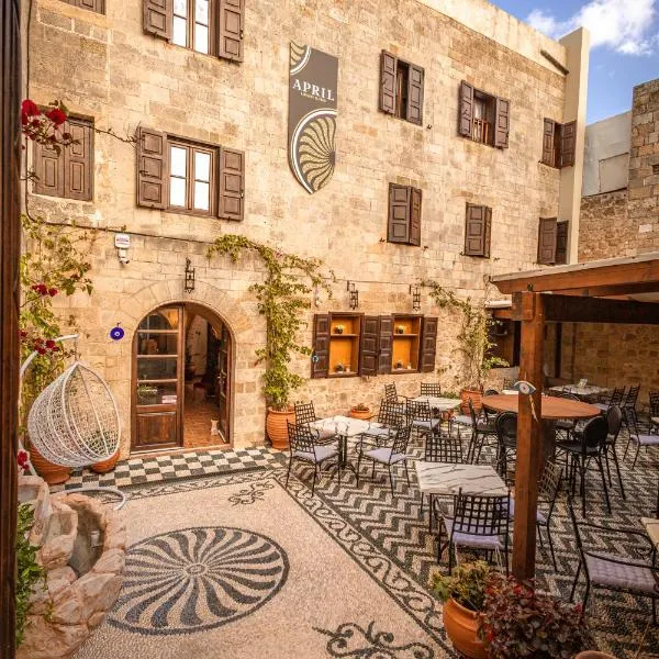 April Rodos Traditional Guesthouse - Adults Only, hotel in Ilha de Rhodes