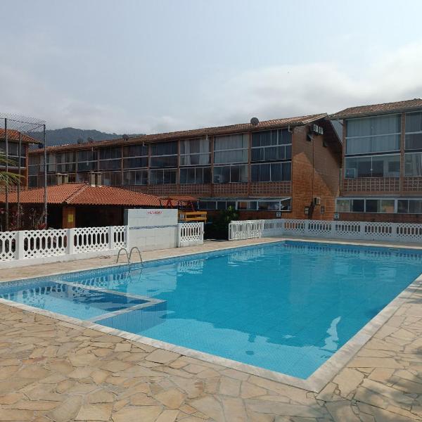 Ap p/ família grande, 3 quartos, piscina, conforto, 5min da praia
