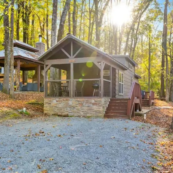 Eliza Cabin Nature Nested Tiny Cabin W Hot Tub, готель у місті Чаттануга