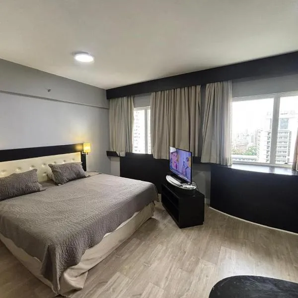 Hotel Mercu Paraíso Beneficência Portuguesa com garagem 1307, Hotel in São Paulo