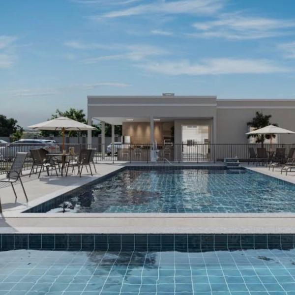 Apartamento Confort Rivieira Elevador e Piscina - Foto 4