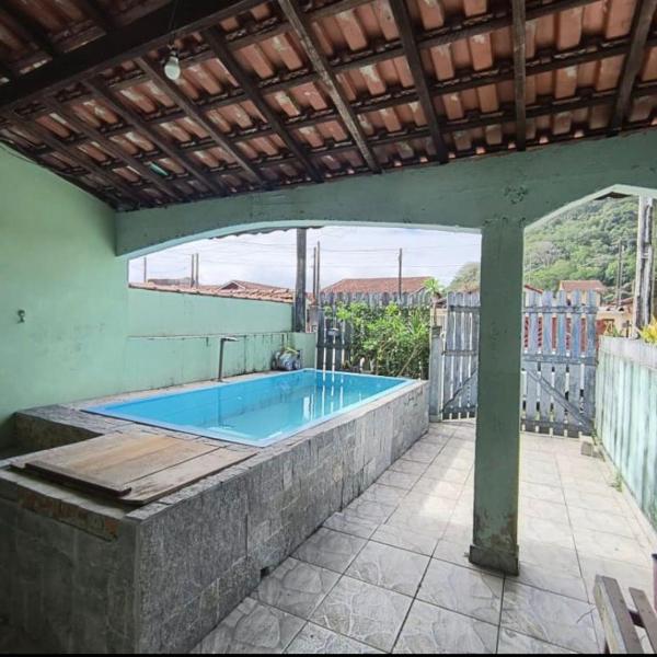 Recanto da Família, casa com piscina na Praia do Itaoca em Mongaguá - Foto 4
