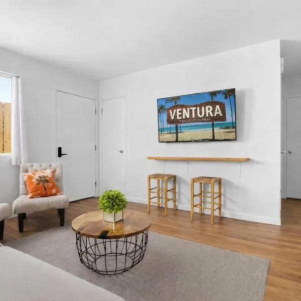 The Green Haven, 1 Minute Walk to the Beach and Restaurants, King Beds, Beach Amenities, hotel a Ventura