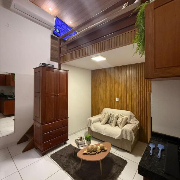 04 Mini casa pra 4 pessoas com ar perto da praia com garagem