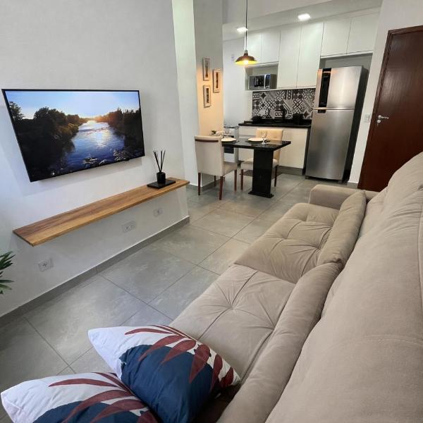 Apt 33 Em frente ao Sesc - Wi-Fi - Ar - Garagem