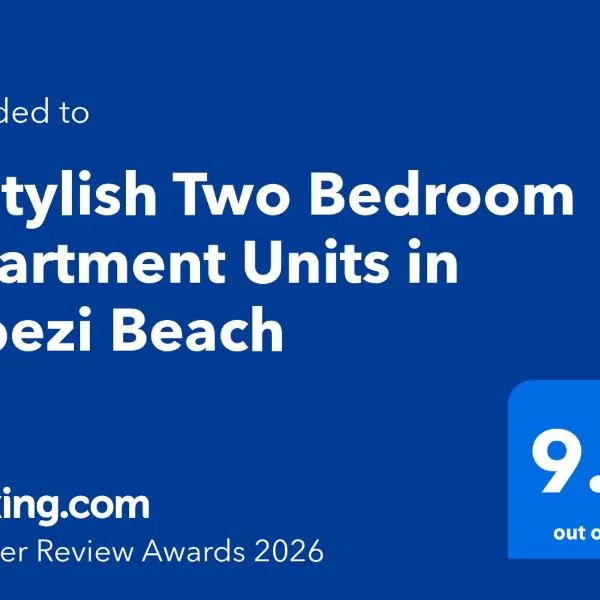 Dar es Salaam में, होटल 4 Stylish Two Bedroom Apartment Units in Mbezi Beach