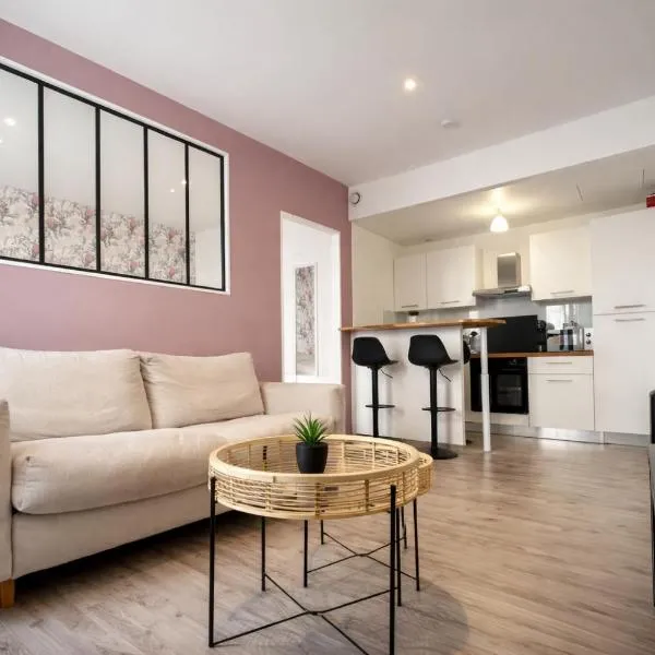 Studio 4 pers - Vernon 200m gare - Giverny Monet 5min, hotell i Vernon