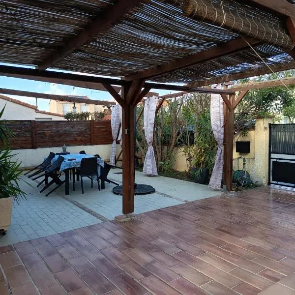 Pollestres में, होटल Maison entre mer et montagne