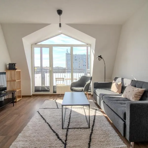 Magdeburg में, होटल Modernes Apartment mit Balkon & Gratis Parkplatz bei Uniklinik