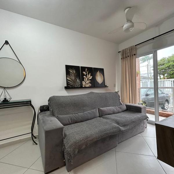 APARTAMENTO BERTIOGA CENTRO - TV, WIFI, Garagem localiza-se em Bertioga, a 10 minutos a pé de Praia da Enseada - Foto 5