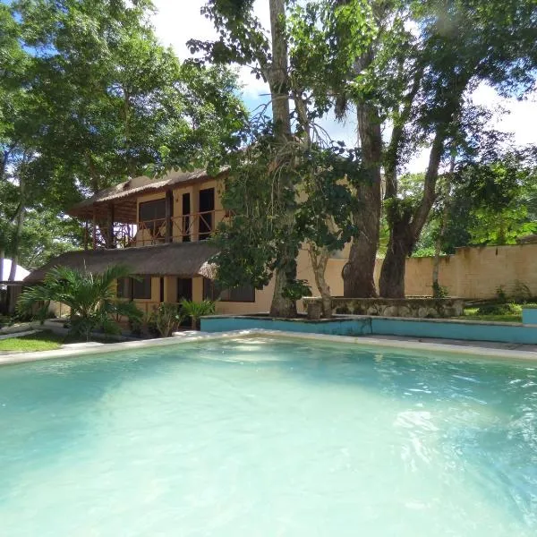 Cabañas Zoh Laguna Calakmul, hotell i Xpujil