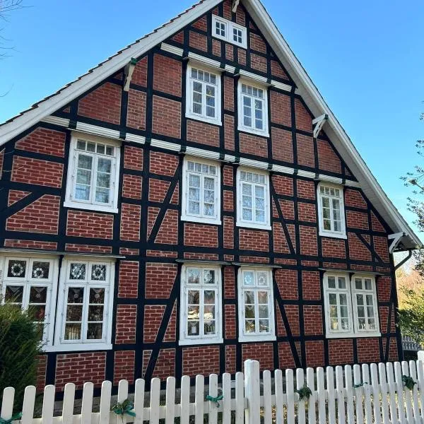 Zentral und ruhig, charmante Altbauwohnung, hotel sa Helpsen