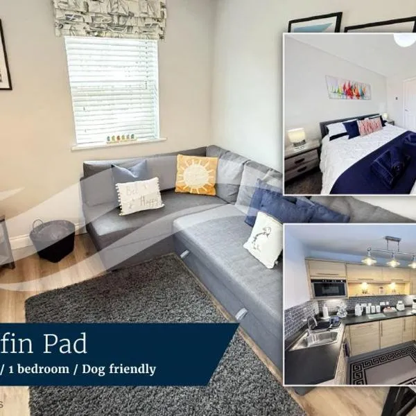 The Puffin Pad - Part of the The Bay Filey Holiday Village with pool, gym and direct beach access, pub, restaurant, tennis and meadows walks, Hotel in Filey