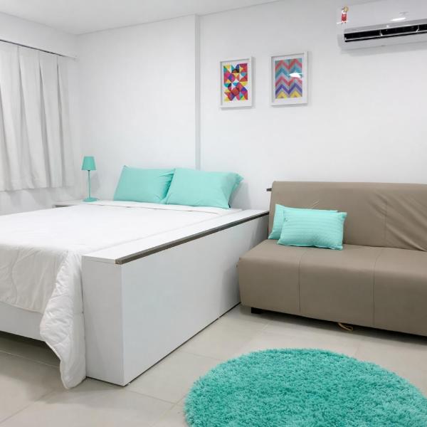 Beach Class Boa Viagem - Flat Studio B Piscina Academia Sauna