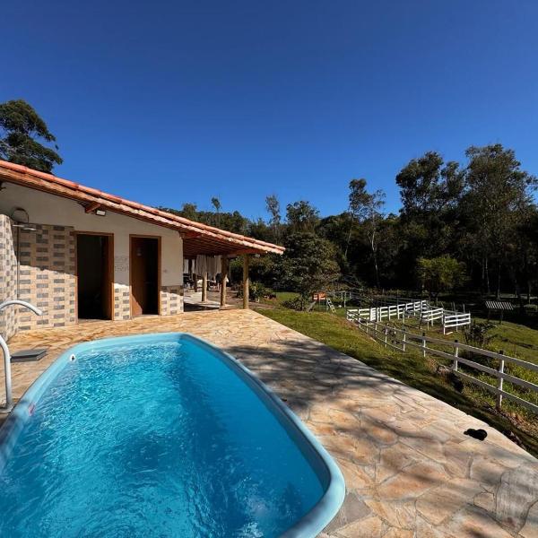 Casa de campo com piscina a 2 min de cunha - Foto 4