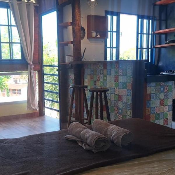 loft rústico e aconchegante, tv e wifi - Foto 4