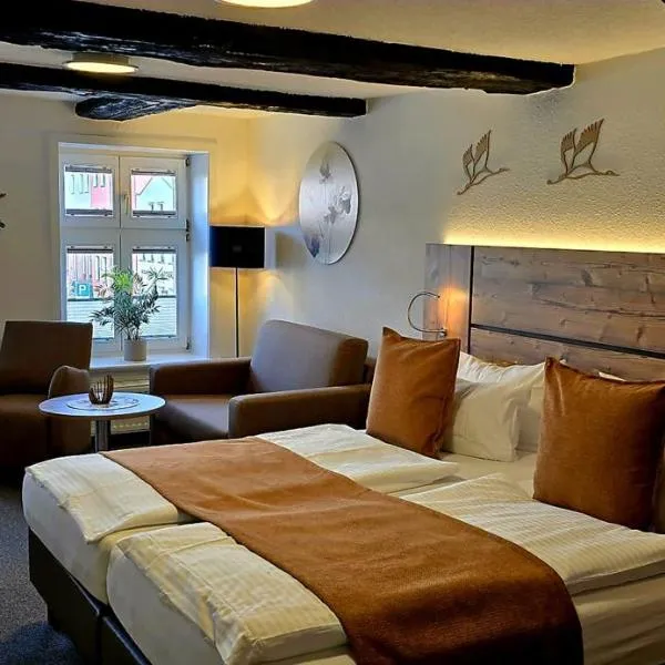 Hotel Am Markt & Brauhaus Stadtkrug, khách sạn ở Ueckermünde