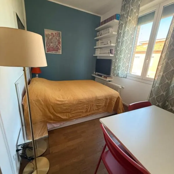 Casa Ziza & Merlino - double room with private bathroom in shared apartment, viešbutis Bolonijoje