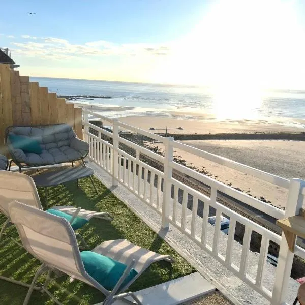 Le Nid Marin appartement face mer avec terrasse, hotel in Le Portel