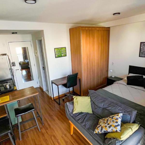 Studio Novo no Centro - Terraço com Vista Incrível e Jacuzzi - IS Consolação