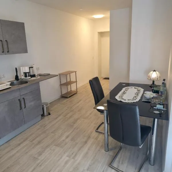 Weserblick Apartment Stolzenau 24h Selfcheckin、Stolzenauのホテル