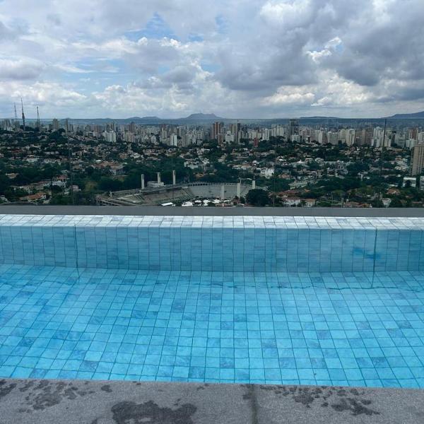 Studio entre Angélica e Consolação vista Pacaembú