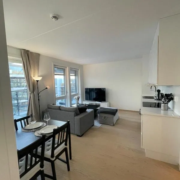 Modern and Central Apartment, hotelli kohteessa Tønsberg