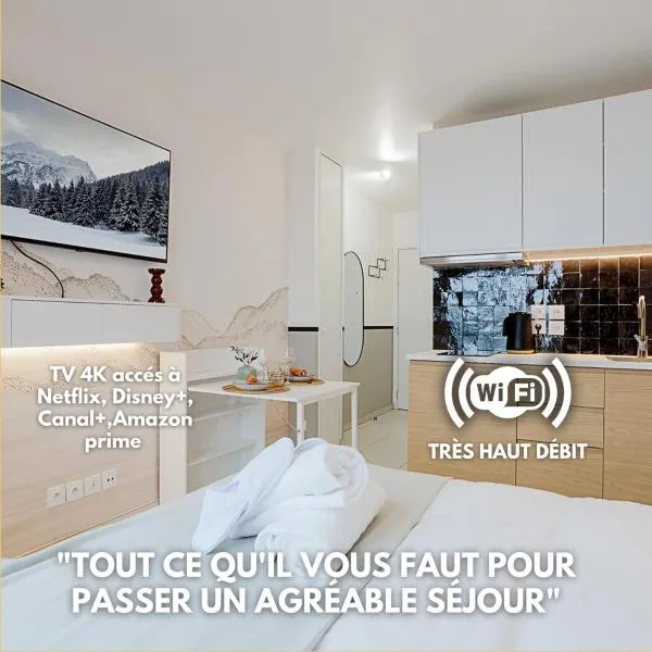 Le Léman-Charmant Studio- Près de Genève, khách sạn ở Annemasse