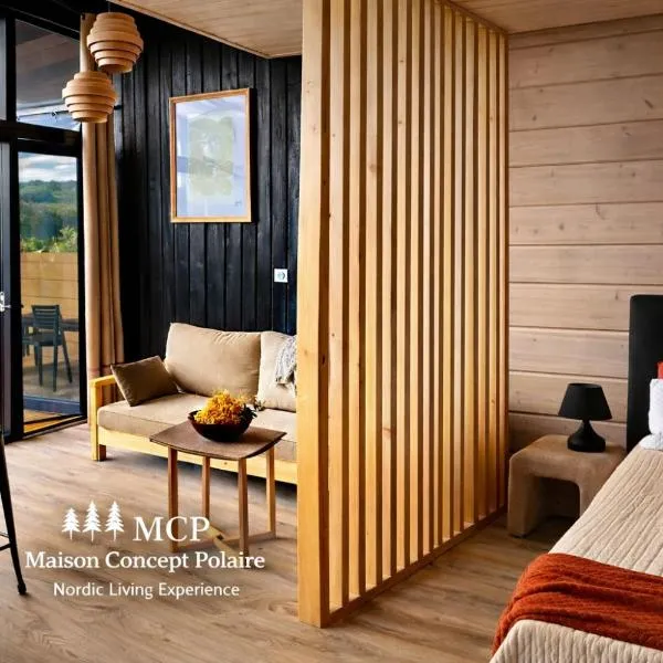 Monflanquin में, होटल Studio Lux - voyage en Finland