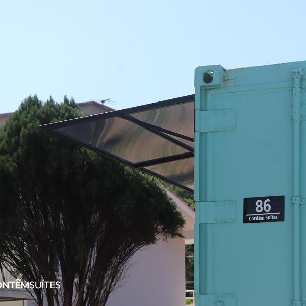 Contêm Suítes - Container com Cozinha e Banheiro Privativo