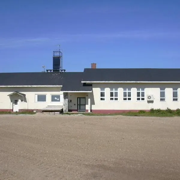 Lappi - Lappland Ruijantie 1935 Leppäjärvi in Enontekiö: Leppäjärvi şehrinde bir otel
